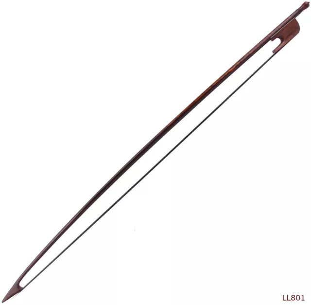 Baroque Style Snakewood Cello Bow 4/4 Black/White Hair Strong Master Old/Antique