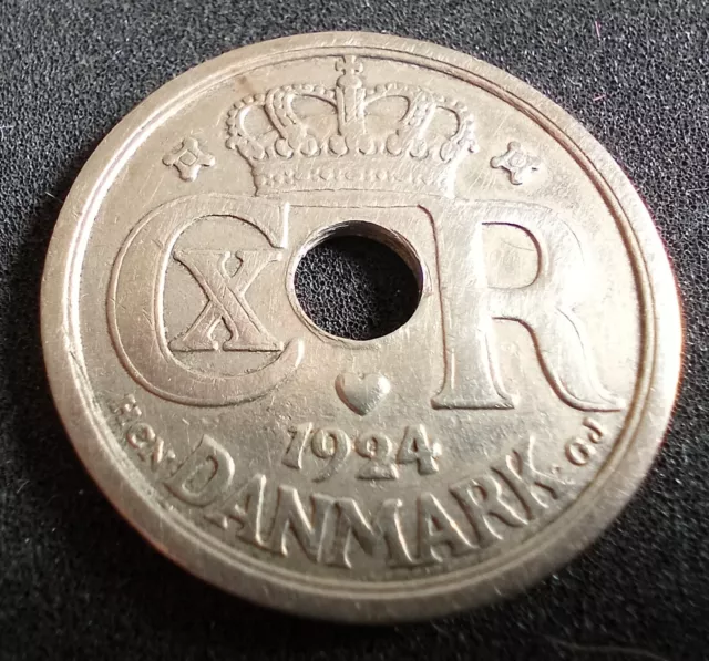 25 Öre  - 1924 - Dänemark