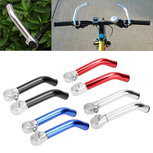 1Pair Alloy Bicycle Handlebar End Grips 22.2mm MTB Mountain Bike Handle Bar Ends