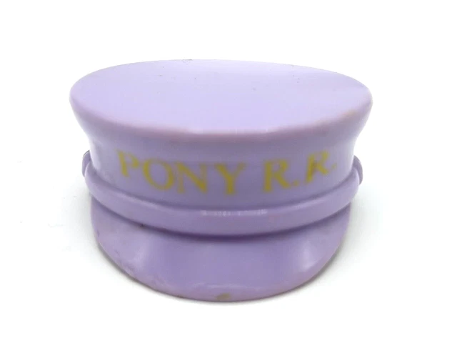 Vintage My Little Pony STEAMER Train Conductor Hat Big Brother Accessory 1986