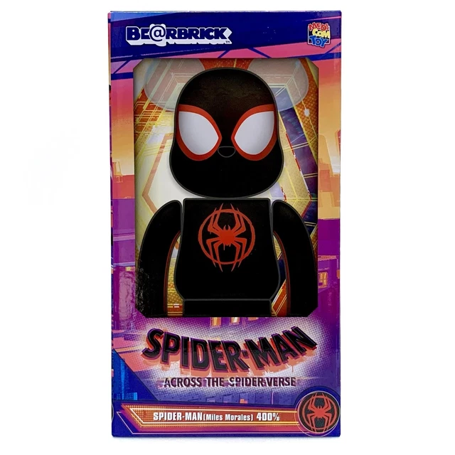 BE@RBRICK SPIDER-MAN (Miles Morales)400％ Bearbrick BE@RBRICK Spider-Man (Miles Morales) & Spider-Gwen