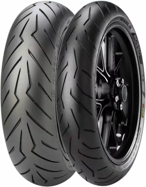 120/70/17 160/60/15 X-ADV/750 COPPIA GOMMA Pirelli Diablo Rosso SCOOTER PER XADV