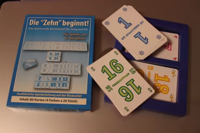 Kartenspiel Gesellschaftsspiel Die "Zehn" beginnt Die Zehn beginnt