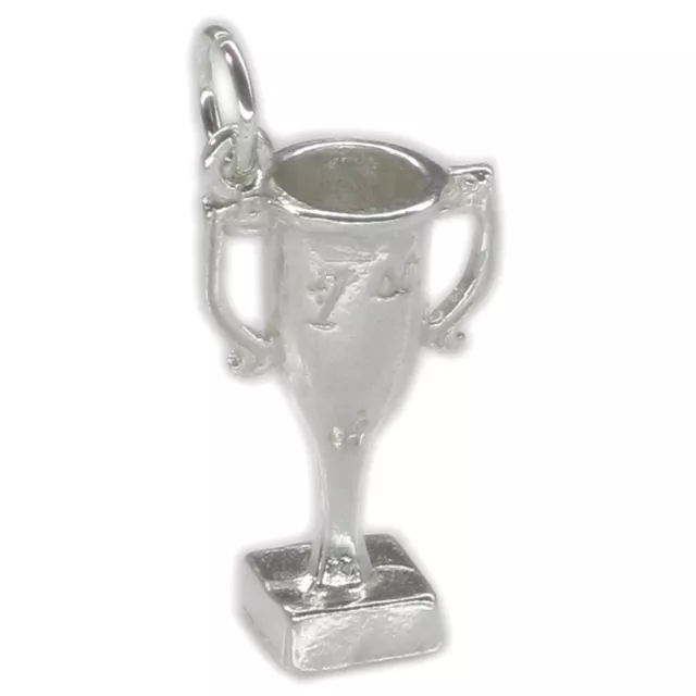 Trophy Cup sterling silver charm .925 x 1 Trophies Cups Winning charms