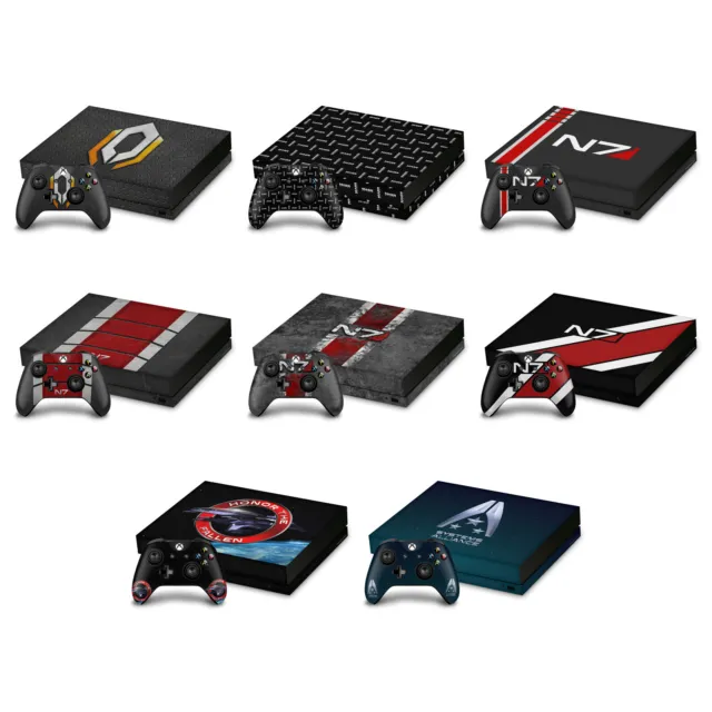 Official Ea Bioware Mass Effect Graphics Vinyl Skin Decal For Xbox One X Bundle