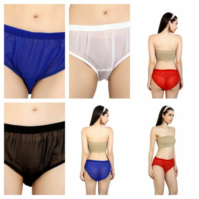 Women Men Cotton Panties High Waist Breathable Comfortable Knickers  Underwear