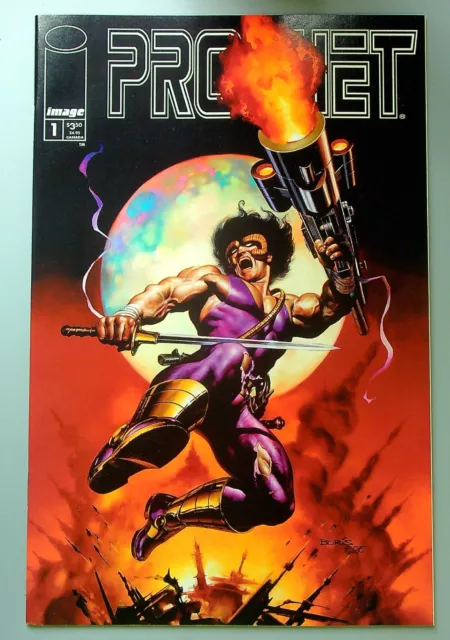 Prophet #1 ~ IMAGE 1995 ~  Boris Vallejo cover  NM