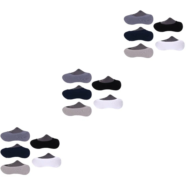 15 Pairs No Show Socks Men Invisible Low Cut Socks Spring Summer