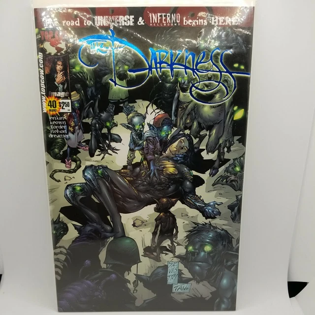 The Darkness #40 Dynamic Forces Wizard Authentic Blue Foil Edition #/750
