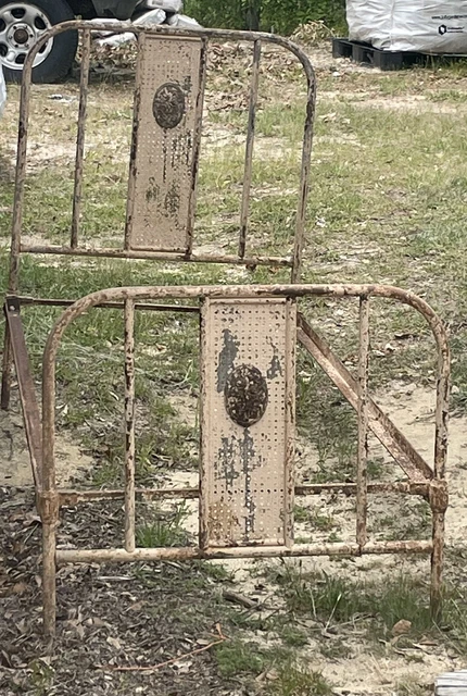 Antique Iron Twin Size Bed frame