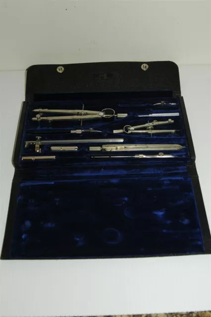 Vintage K&E Keuffel & Esser Co. Drafting Set