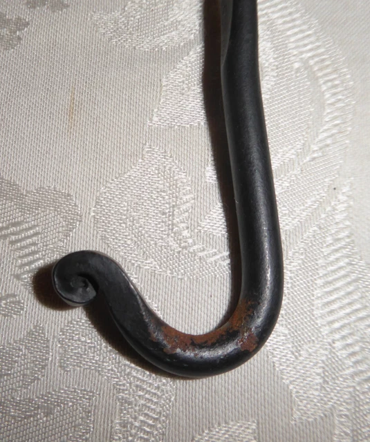 Hand Forged Coat Hook – 2 Hole 5