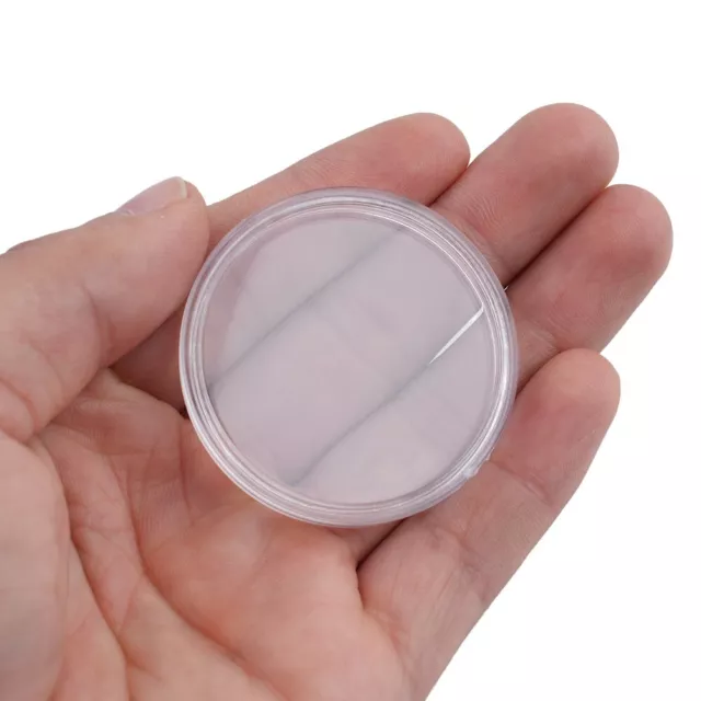 Transparent Coin Capsules for 1oz Coins 100 Pieces 41mm Inner Diameter 2