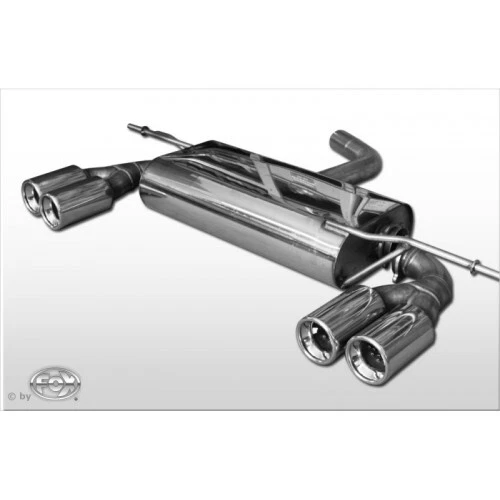 Fox Rennsportanlage 2X 2X76Mm Typ 13 Für Audi A3 Typ 8P (Sportback)