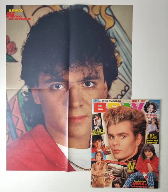 Bravo 20 vom 10.5.1984 Nik Kershaw / Depeche Mode / Billy Idol / SAGA (B1884)