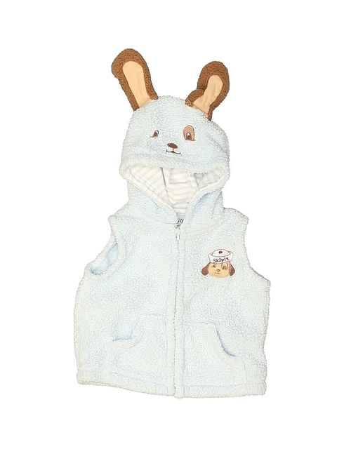 Bunnies by the Bay Girls White Vest 3-6 Months