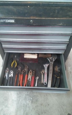 Craftsman rolling tool locker, Hoar, Stackable, Locks, 16 drawer, with keys 12