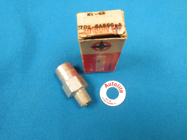 69 Mustang Fairlane Cougar 390, 69 Mustang Cougar Eliminator BOSS 302, PCV Valve