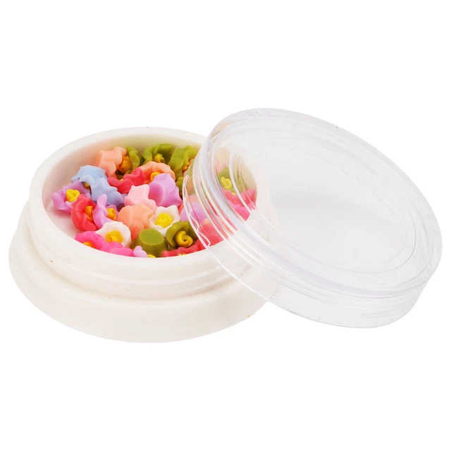 Nail Flowers Multi-Purpose Nail Decorations Colorful Three-Dimensional Nail