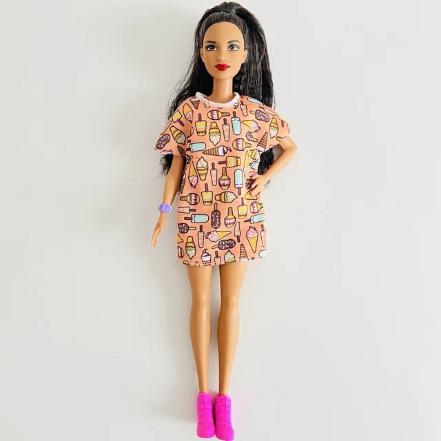 BARBIE FASHIONISTAS 17 Ice Cream Romper Doll New out of Box Nude 11.45 -  PicClick UK