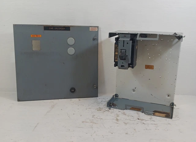 Cutler Hammer F10 Unitrol 125Amp Disyuntor Tipo Alimentador 18" Mcc Cesto 125A