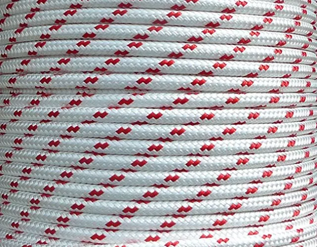 Double Braid Polyester Marine Sailing General Purpose Yacht Rope 6mm x 100M