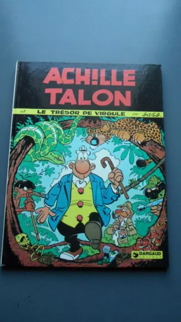 Bd Achille Talon - Le Tresor De Virgule - Greg - Ed. Dargaud  1978 Tbe