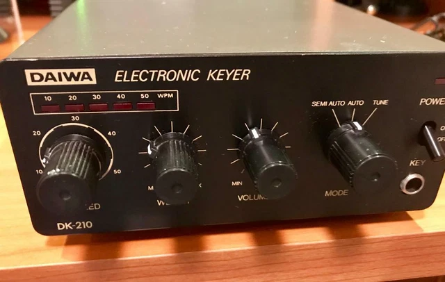DAIWA ELECTRONIC　KEYER　DK-210 DAIWA DK-210 ELECTRONIC Keyer $75.00 - PicClick