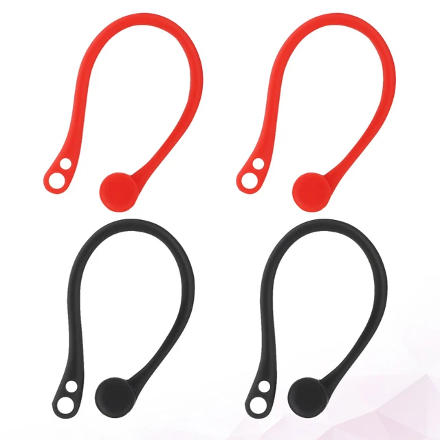2 Pares Ganchos Para Auriculares Silicona Tapones Antideslizantes