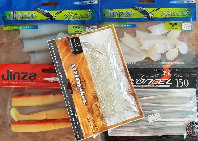 Leurres Souples Grauvell Jinza Magic Shad 10cm - Lot De 4