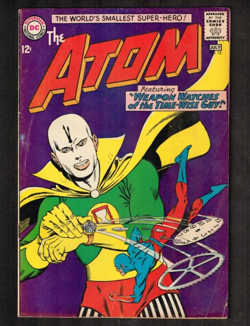 Atom #13 ~ "Weapon Watches of the Time-Wise Guy!" ~ 1964 (4.0) WH