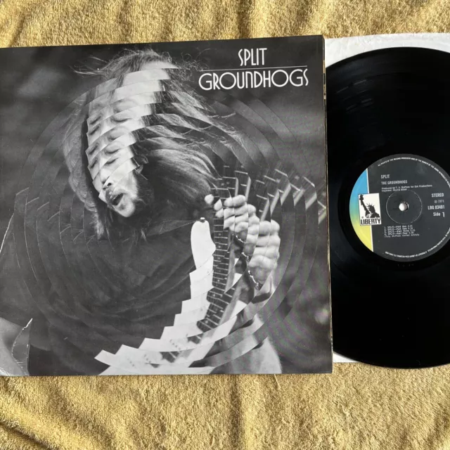 THE GROUNDHOGS …SPLIT… (1st uk press) vinyl, album…(1971)…Ex…Gatefold….