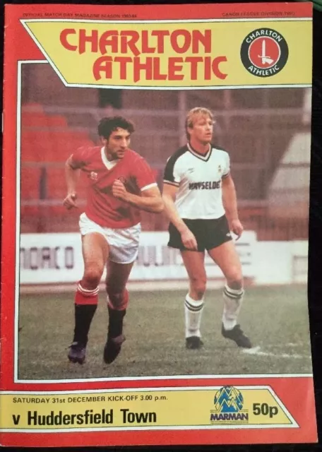 Charlton Athletic v Huddersfield Town 1983-84