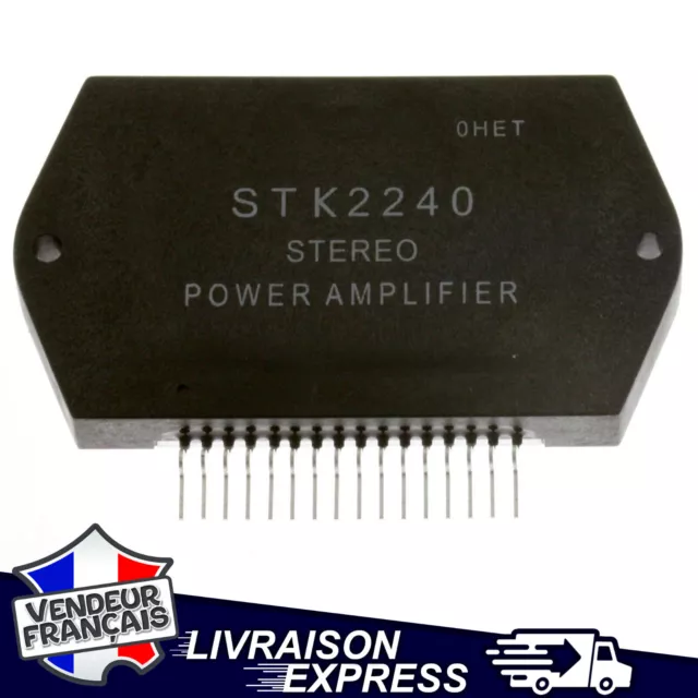 Stk2240 Amplificateur Audio Stereo Hybrid Ic Zip16 (1690)