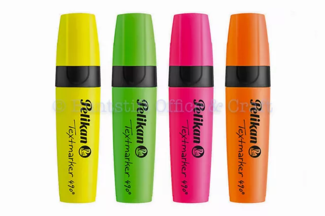 Textmarker Pelikan 490® Leuchtmarker Alle Farben (Einzeln oder im Set) 3