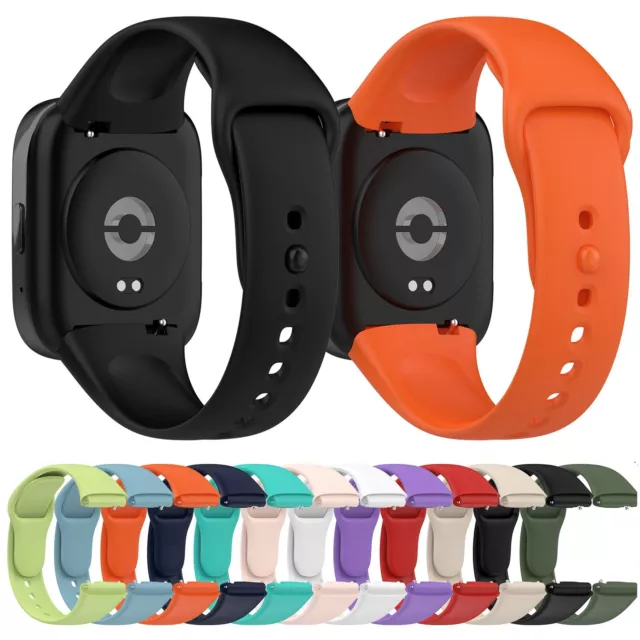 For Redmi Watch 3 Active/3Lite  Silicone Strap Replacement Bracelet  Wristband 2