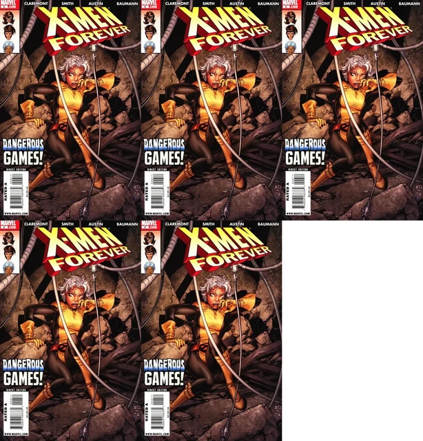 X-Men Forever #6 Volume 2 (2009-2010) Marvel Comics - 5 Comics