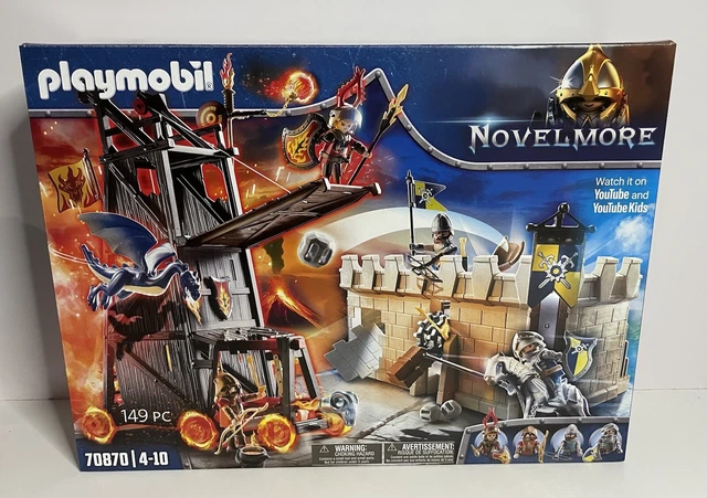 PLAYMOBIL 70745 NOVELMORE La Tour Des Magiciens 135 Pièces 4 A 10 Ans