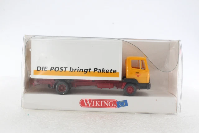 A.S.S WIKING OVP Mercedes MB 814 PTT Die Post holt / bringt Pakete GK 552/6 Somo 5