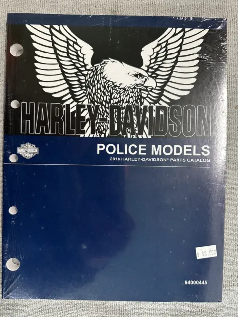 2018 Harley Davidson Police Electra Glide Road King Parts Manual #94000445 NEW