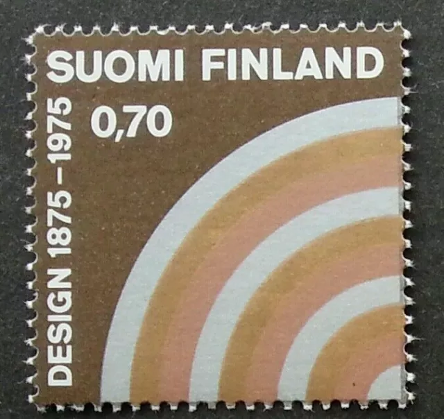 Finland 150 Years Industrial Art Society 1975 (stamp) MNH