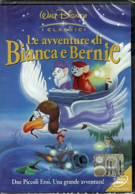 Disney dvd ** LES AVENTURES DE BIANCA ET BERNIE ** nouveau 1977