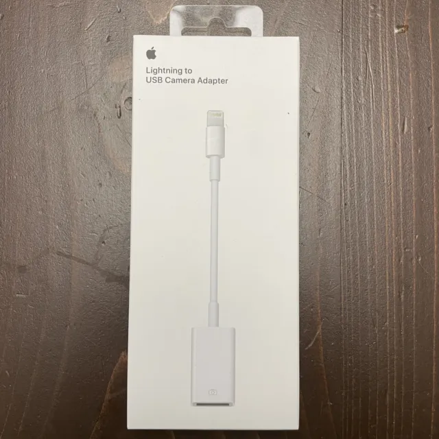 Apple Lightning to USB Camera Adapter A1440 MD821AM/A OEM Genuine iPhone iPad