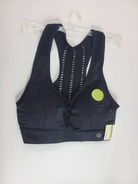 ATHLETIC WORKS PERFORMANCE Fitted GRAY Sports Bra Removable Padding NWT SZ  M $12.99 - PicClick