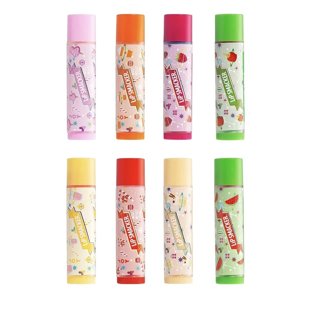 Lip Smacker Original & Best Flavored Lip Balm 8 Pack, Cotton Candy, Spice Latte 3