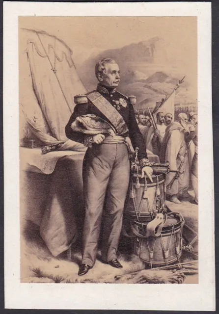 Jacques-Louis Randon Marechal Militaire, Portrait CDV Photo 1860