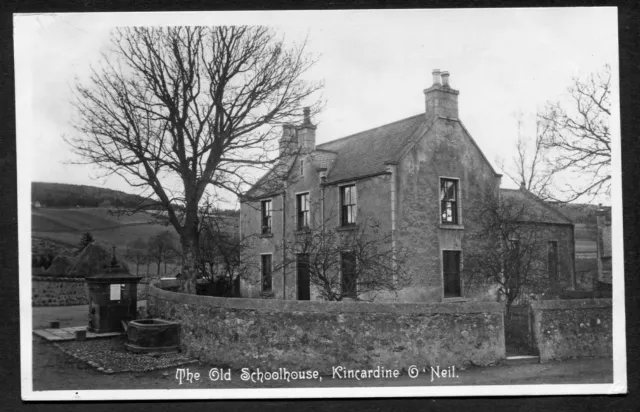 Aboyne Banchory Aberdeen - Old Schoolhouse Kincardine O'Neil c1930 (R1416)