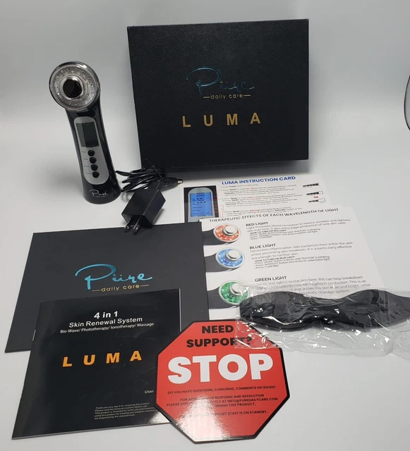 PURE DAILY Care Luma. Led Light Therapy BioWave /Phototherapy/massage