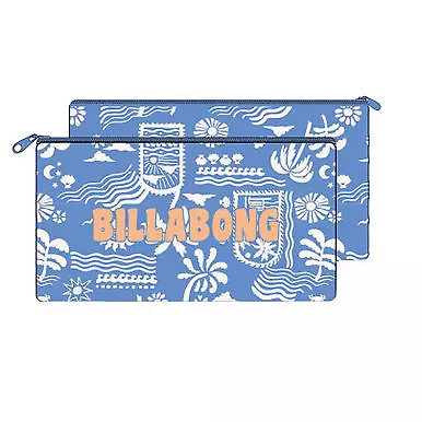 Billabong Island Sun Small Pencil Case Womens in Blue-  -Blue