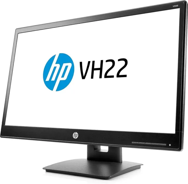 HP VH22 22" Full HD 1080p TN LED Monitor - DISPLAY VGA DVI Ports - Grade A